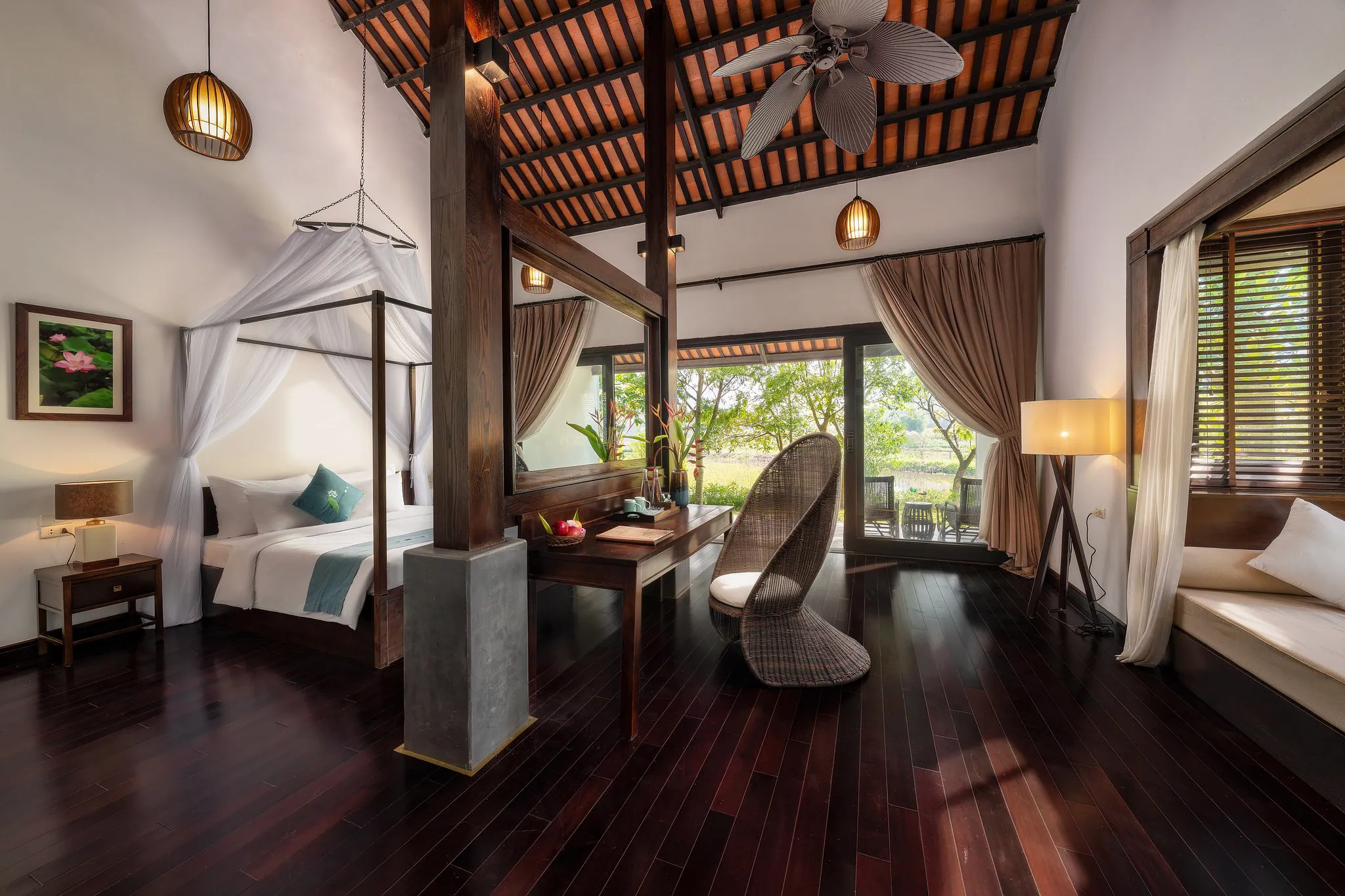 Không gian phòng Aravinda Suite Villa